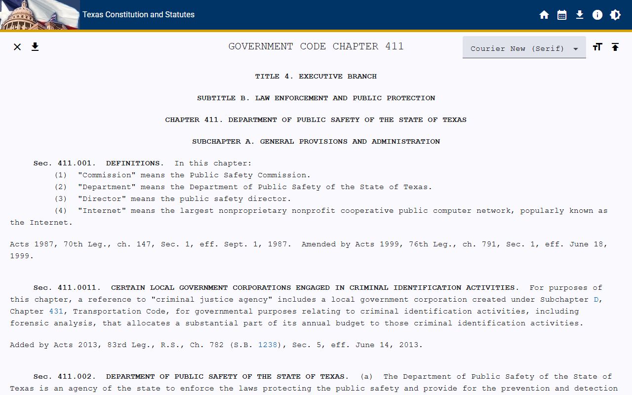 Texas criminal history law tied to Hays County District Clerk records